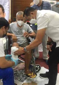 Libreng prosthetic feet para sa Bulakenyo Mahaveer Philippines Foundation