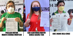 Reelection Hangad ng 3 Bulacan Lady Mayor, Hagonoy Aspirant Isang Transgender