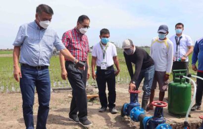 DA launches solar-powered fertigation system in Lubao 