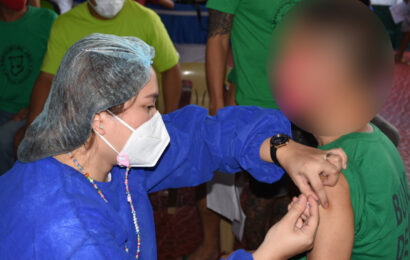 1,180 PDLs from Bulacan Provincial Jail get booster shots
