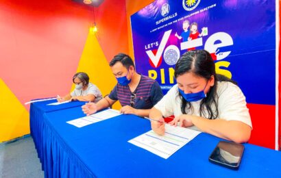 Comelec, Bulacan malls hold mock elections 