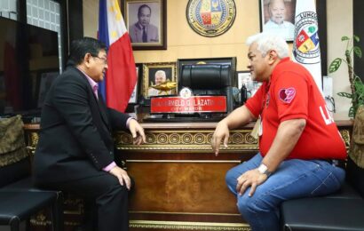 Pamintuan visits Mayor Pogi