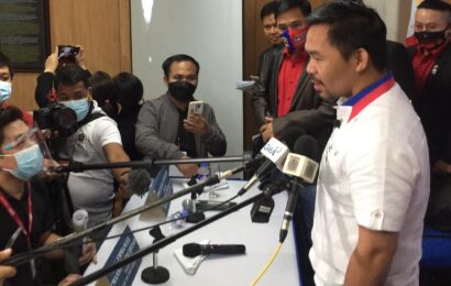 Pacquiao urges media to resist efforts to curtail press freedom