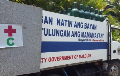 Tig-iisang medical oxygen kada barangay sa Malolos, naisakatuparan na