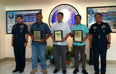 3 stakeholders in Northern Luzon recognized by Air Force