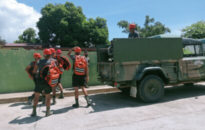 Kaugnay troops gave assistance to the 7.3 Earthquake victims