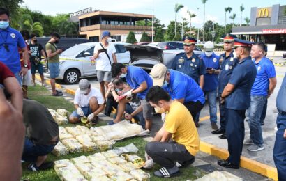 Police seizes P400M shabu, 2 Chinese nationals arrested 