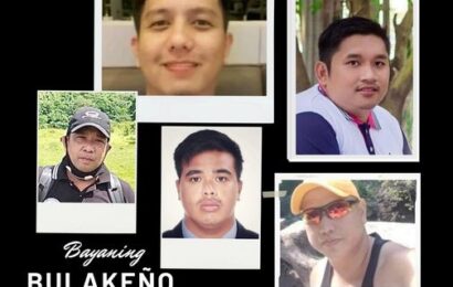 Fernando, Castro pinapurihan ang 5 fallen heroes ng Bulacan PDRRMO ￼
