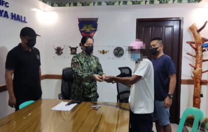 EX-NPA REBEL SURRENDER IN BULACAN