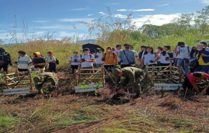 Sinagtala Battalion, AAR and CRT Collaborates in Tree Planting Activity in Nueva Ecija