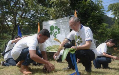 SM and FR Foundation Launch ‘Grow Trees Community’ in Nasugbu