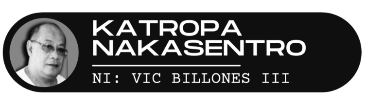 Katropa Nakasentro by Vic Billones III