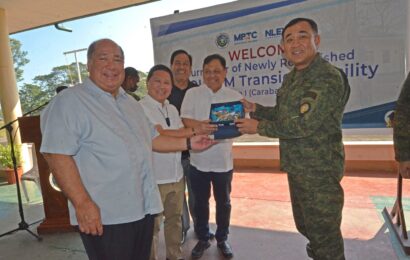 <strong>NLEX, EEI hand over refurbished transient facility to Nolcom</strong>