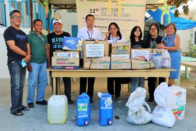 Subic Bay Metropolitan Authority or SBMA Recyclables Collection Event