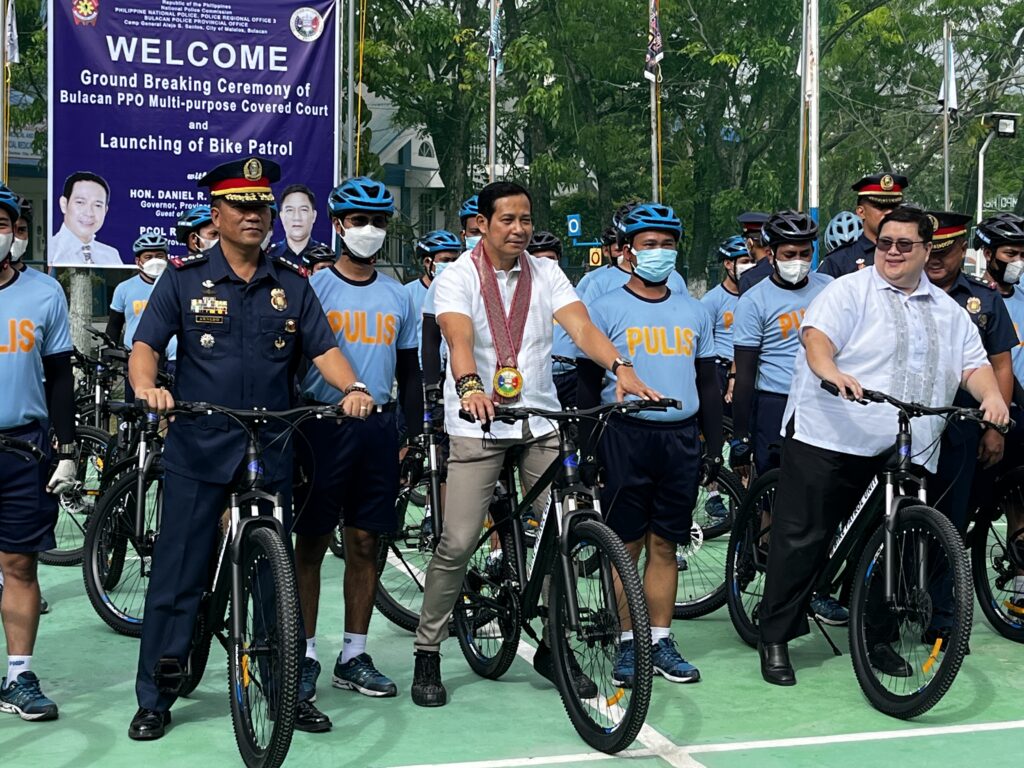 Fernando inilunsad ang tourist bike patrol