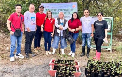 CLMA holds mangrove propagation, clean-up drive in Subic Bay Freeport