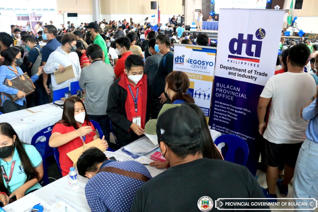 Bulacan holds face-to-face job fair on February 3, 2023.
