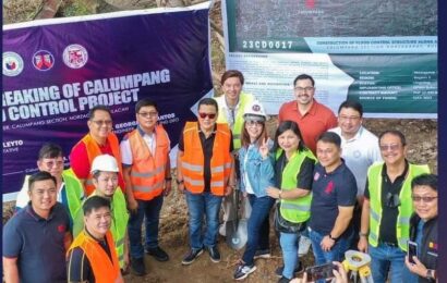 DPWH ground-breaks Calumpang Flood Control Project