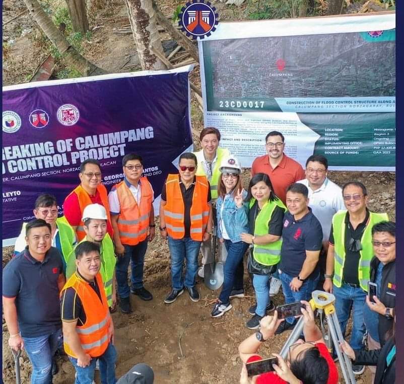 DPWH ground-breaks Calumpang Flood Control Project