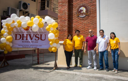 DHVSU School of Law celebrates founding anniversary