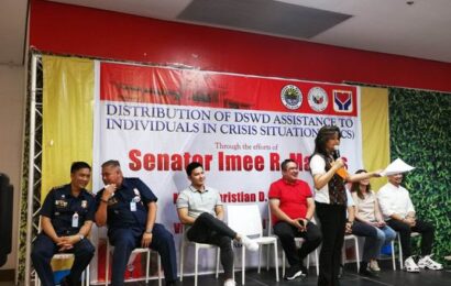 Imee Marcos namahagi ng P3M AICS aid sa mga Bulakenyo