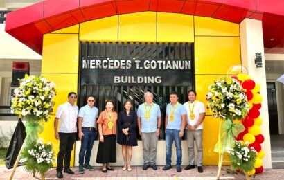 BulSU-SRC building named to Mercedes T. Gotianun