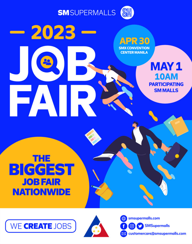 PINAKAMALAKING JOB FAIR SMX MANILA ON APRIL 30!