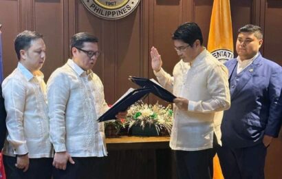 Erwin Tulfo Sworn In as Newest Member of the House of Representatives