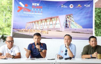 Asian swimming tilt to put New Clark City back to international stage