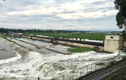 Bustos Dam releases water, Angat Dam water level rises