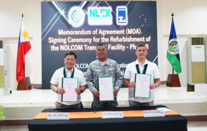 NLEX, Leighton sign MOA for NOLCOM transient facility-phase 2 refurbishment project