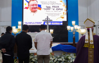 Bulacan, pinarangalan ang buhay at legasiya ng namayapang Bokal Felix V. Ople