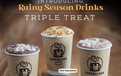‘Kapebaluan’ to offer seasonal hot drinks for rainy days