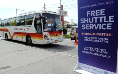 P2P Shuttle Buses at Total Truck Ban sa Bocaue, maayos na naipatupad sa pagbubukas ng FIBA Basketball World Cup