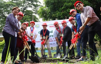 Lazatin brothers groundbreak classroom buildings in 3 public schools