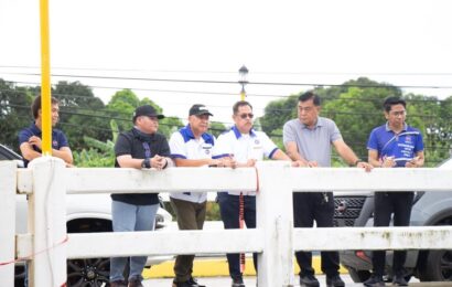 DPWH checks EMD’s dredging activities in Pampanga