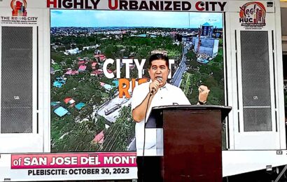 Plebisito sa Highly-Urbanized City bid ng SJDM, lalahukan ng lahat ng Bulakenyong botante