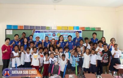 DPWH Bataan Sub (3rd) DEO participates school outreach activities