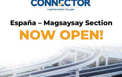 NLEX Connector España to Magsaysay Section now open to motorists