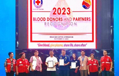 SM CITY BALIWAG IS BLOOD SERVICES PLATINUM AWARDEE