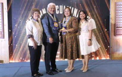 Lazatin receives Gawad Makabata award