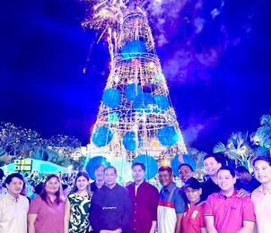 Bulacan lights up giant Christmas Tree 