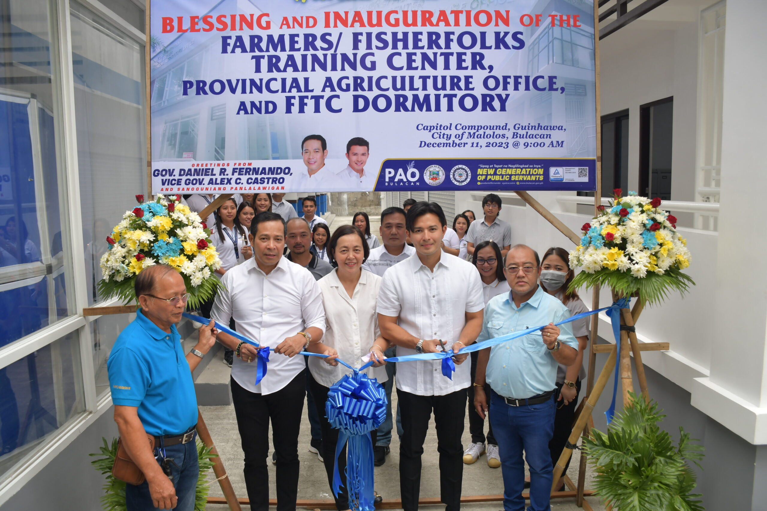 Bulacan opens its new agriculture office and training center