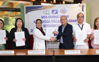 SSS signs agreement with Quirino Memorial Medical Center as newest KaSSSangga Collect Partner