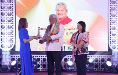 Mayor Lazatin awarded as MOKA in gov’t service