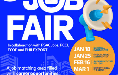 SM Supermalls job fair paves the way for 2024 career opportunities