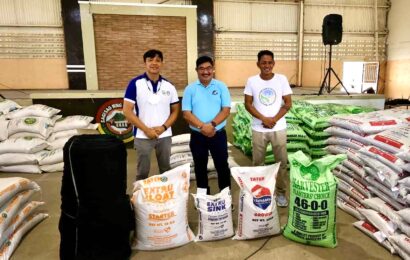 BFAR distributes aid to typhoon-affected fishpond operators in Pampanga