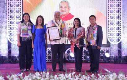 Lazatin receives multiple awards, recognition for governance in 2023