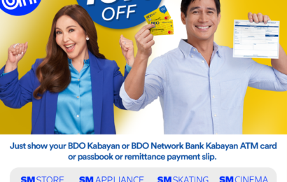 Every first Tuesday is Kabayan Day at SM malls!