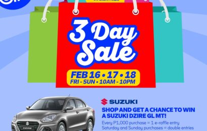 SM CITY BALIWAG’S FIRST 3 DAY SALE BLOWOUT THIS 2024